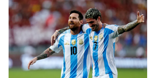 Rodrigo De Paul compreende o verdadeiro significado do futebol em Lionel Messi Rodrigo De Paul compreende o verdadeiro significado do futebol em Lionel Messi